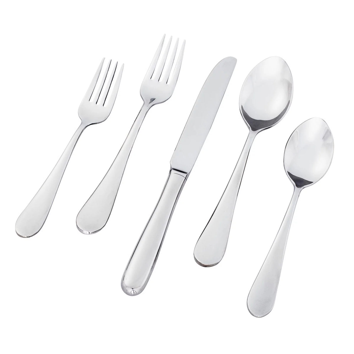 18/10 Stainless Steel 5pc. Place Setting Y200