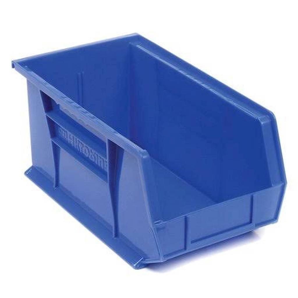 Plastic Stacking Bin Blue D380288
