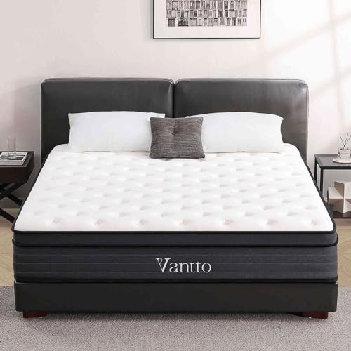 Full Size 12 Inch Memory Foam Hybrid Mattress with Pocket Springs I451