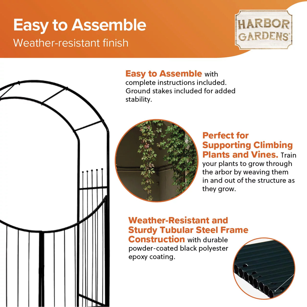 4'1" wide x 8' high x 24" deep Arch and Gate M313840