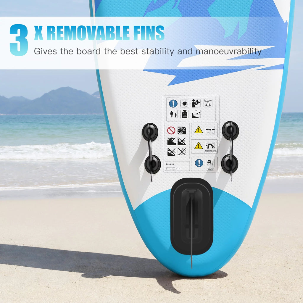 Inflatable Stand Up Paddle Board with Paddle Pump and Backpack I238871