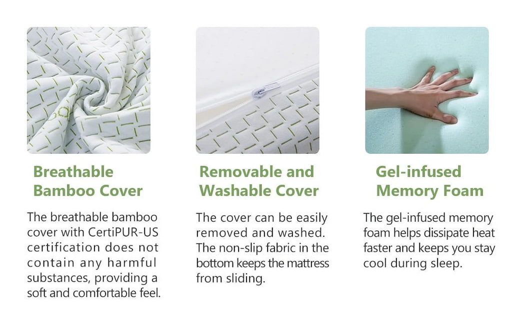 6 inch Memory Foam Twin Mattress I823242