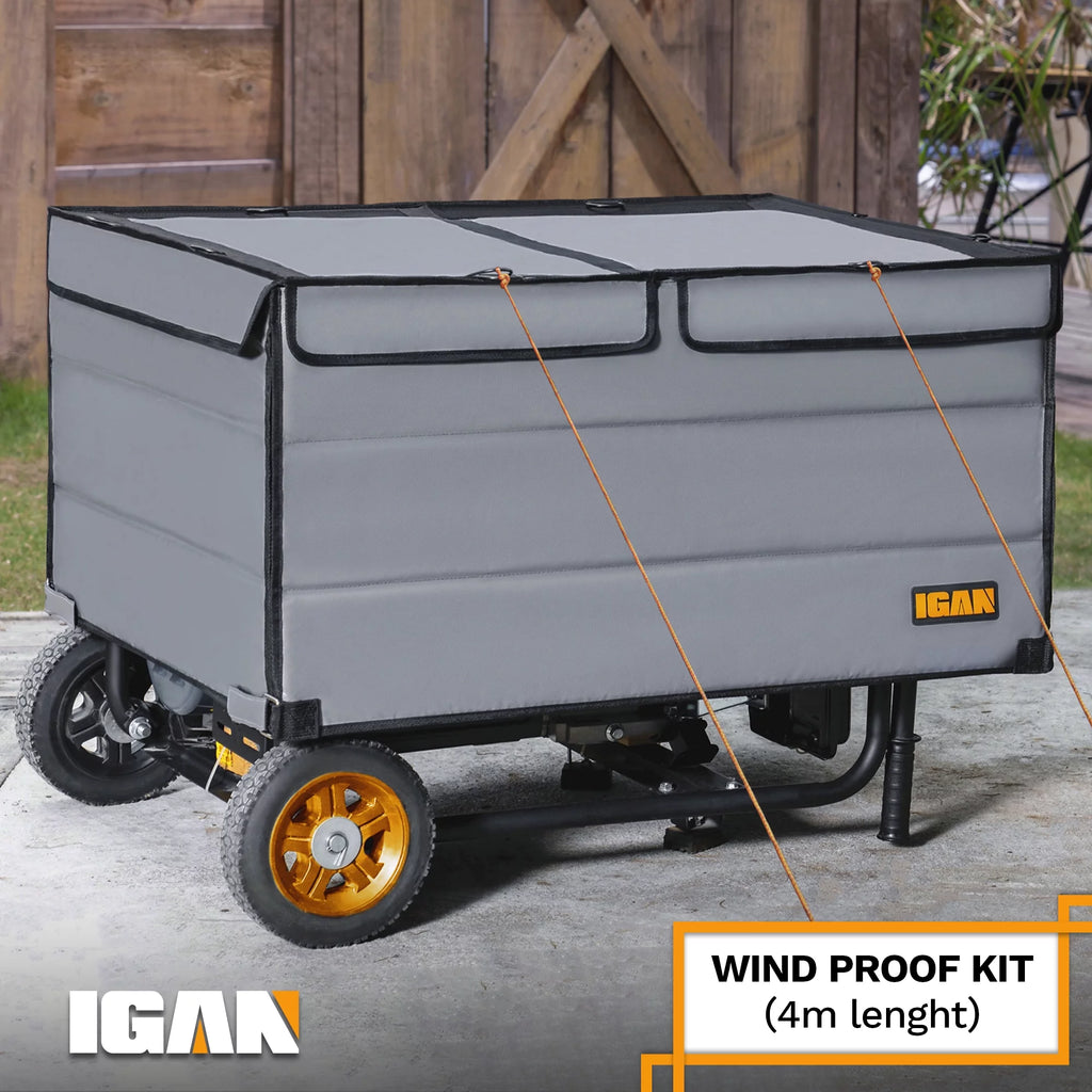 Waterproof Portable Generator Cover Black Y10284