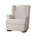 Upholstered Wingback Rocking Chair R15273
