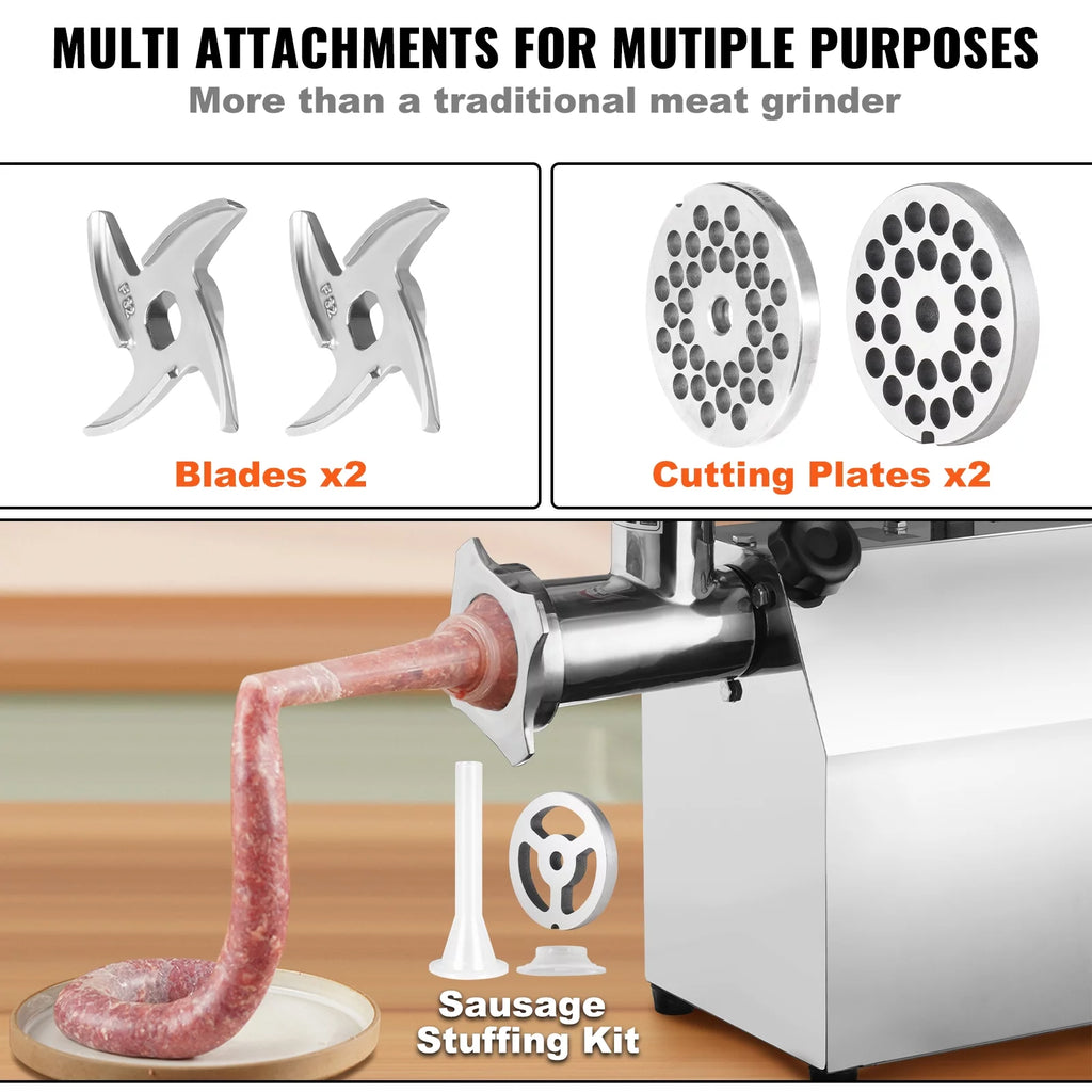 650W Electric Meat Grinder with 2 Blade A2496