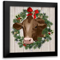 Black Modern Framed Art Print Q37665