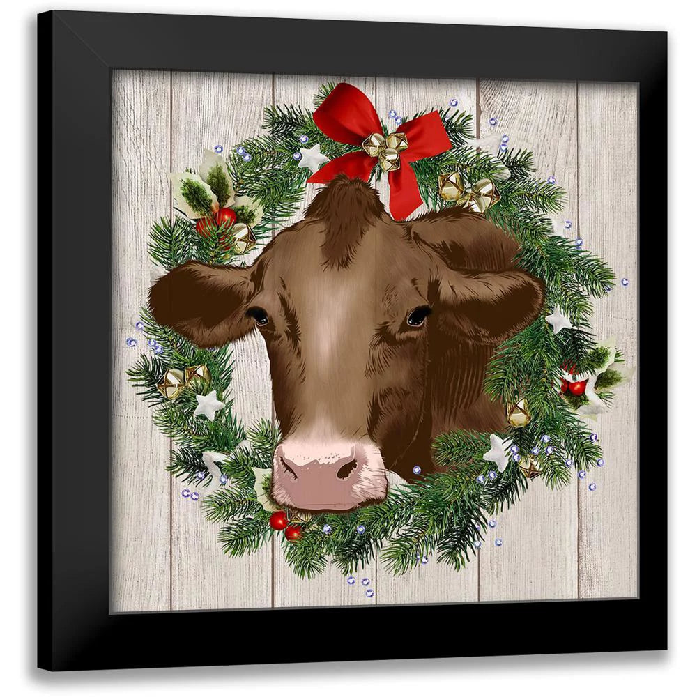 Black Modern Framed Art Print Q37665