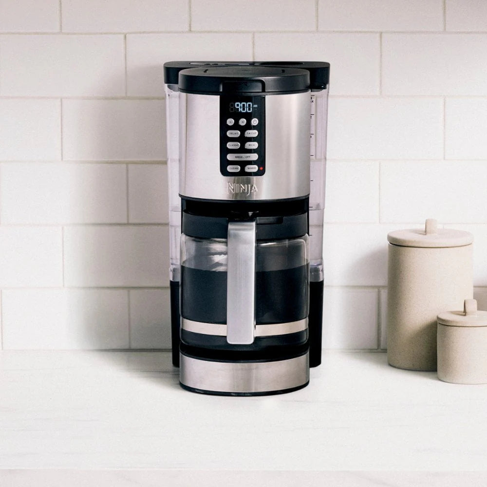 14-Cup Programmable Coffee Maker with Glass Carafe and Permanent Filter Y248311