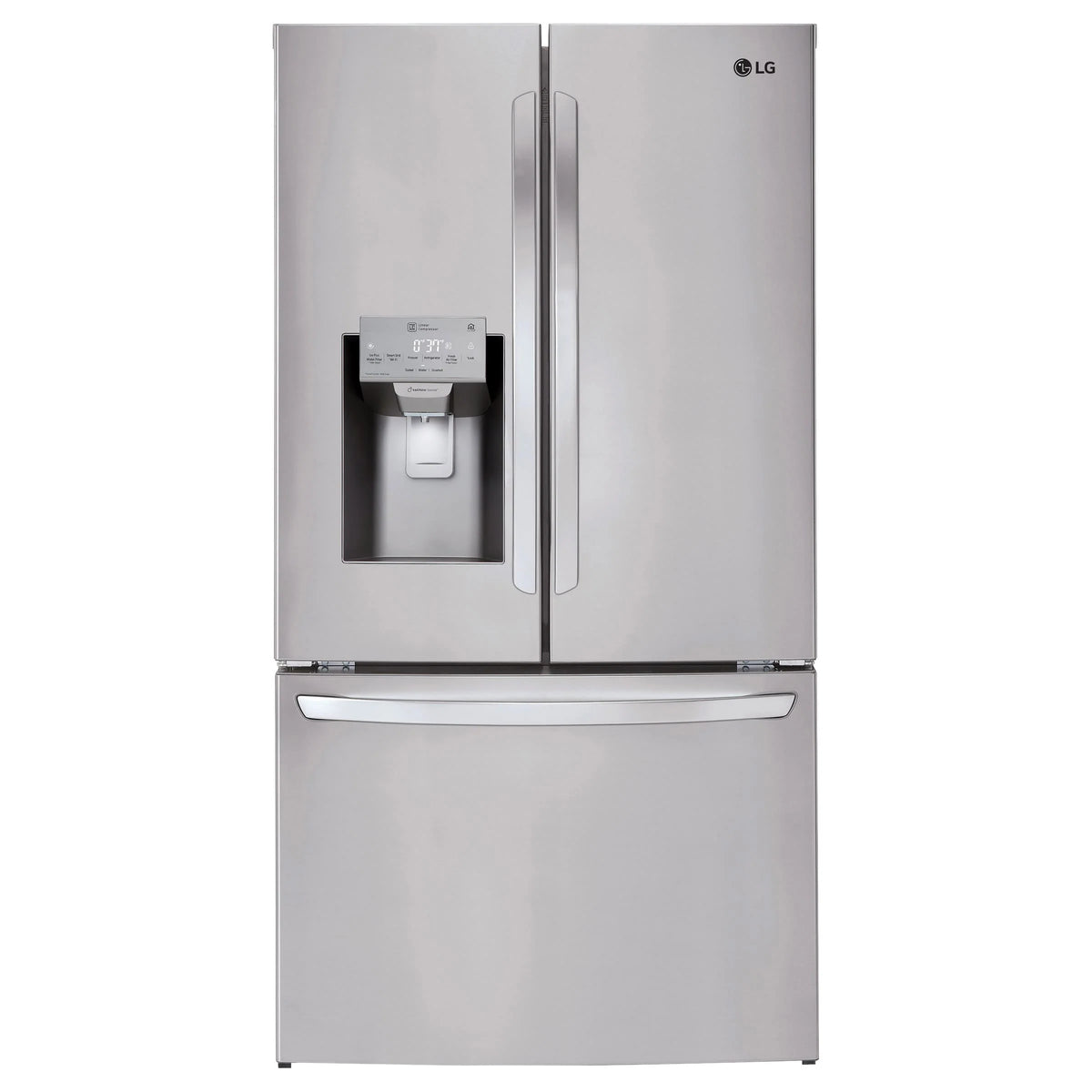 36 IN. 26 CU. FT. Stainless-Steel French Door Refrigerator P620693