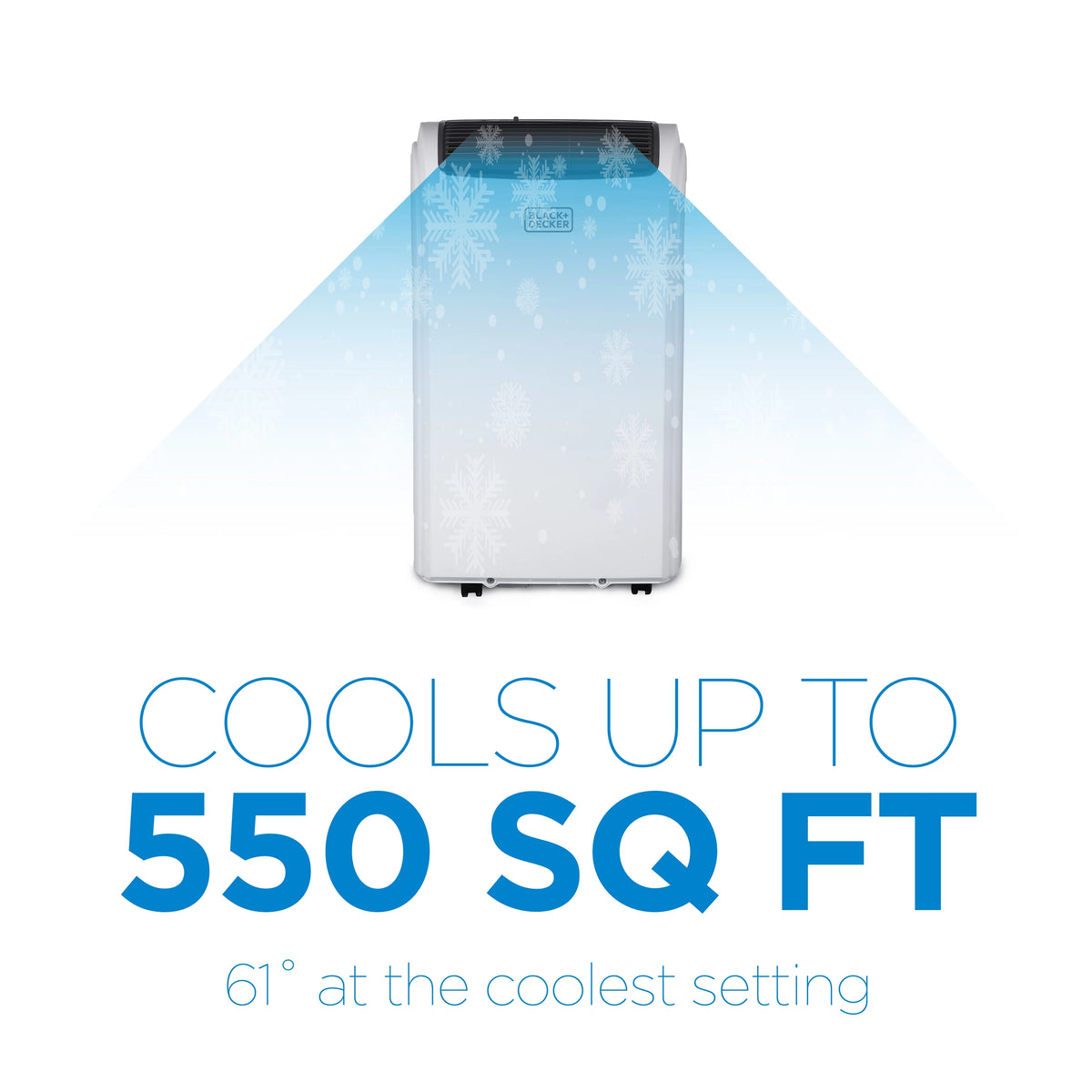 6,500 BTU Portable Air Conditioner 3-in-1 AC Unit Dehumidifier Fan C9704