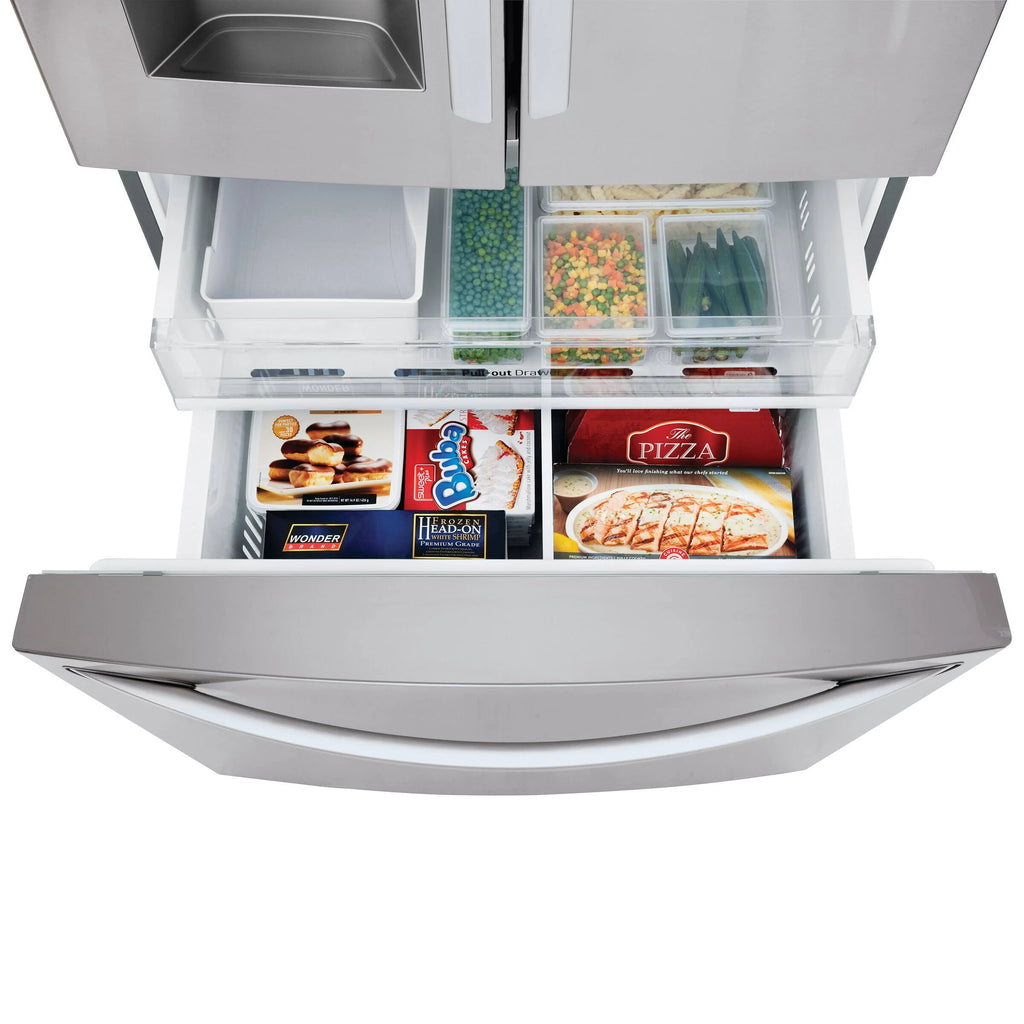 36 IN. 26 CU. FT. Stainless-Steel French Door Refrigerator P620693