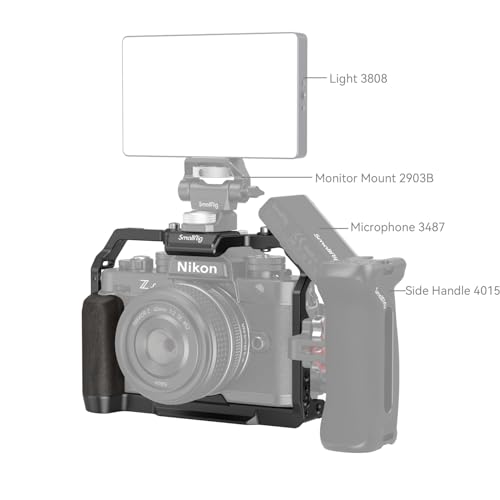 Camera Cage with Grip and Quick-Release Plate U734