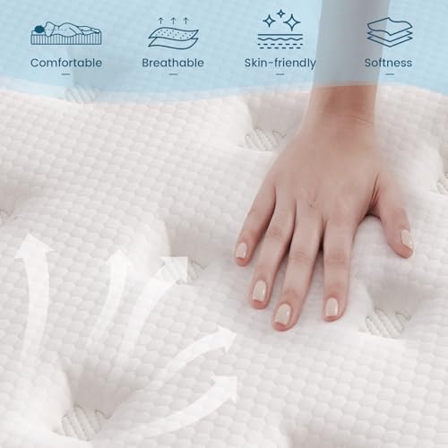 Full Size 12 Inch Memory Foam Hybrid Mattress with Pocket Springs I451