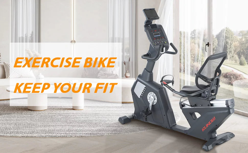 Recumbent Exercise Bike 400 lb Weight Capacity I65746