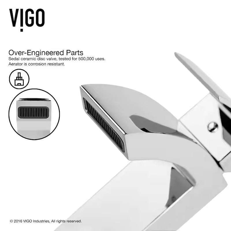 Single Handle Bathroom Vessel Faucet in Chrome L40991
