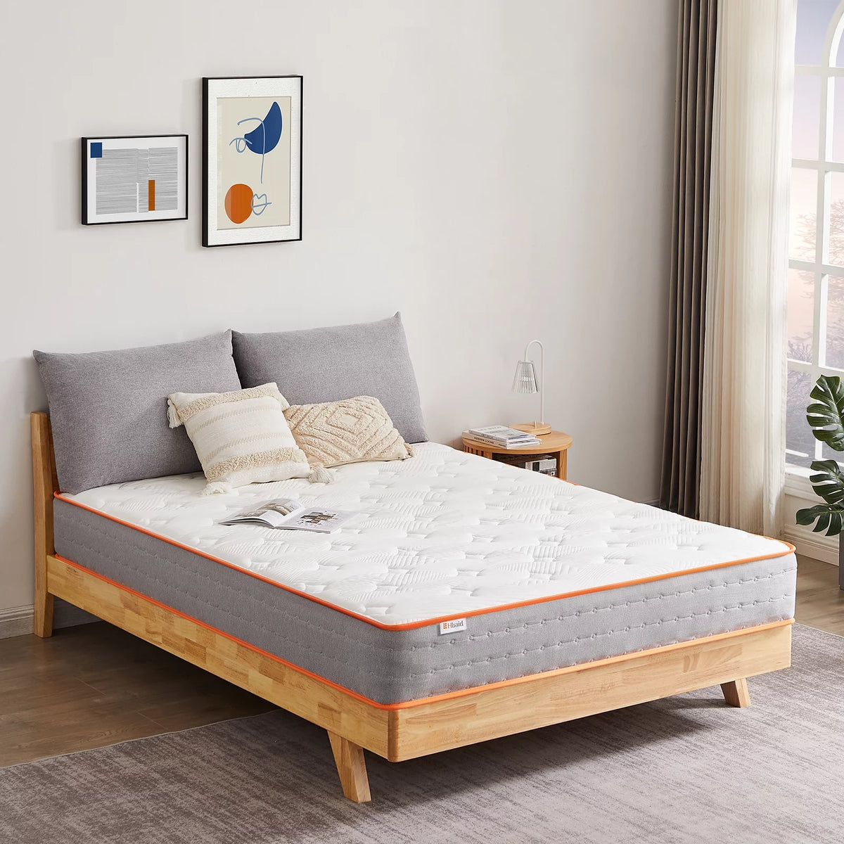 Twin Cooling Gel Memory Foam Hybrid Mattress F569