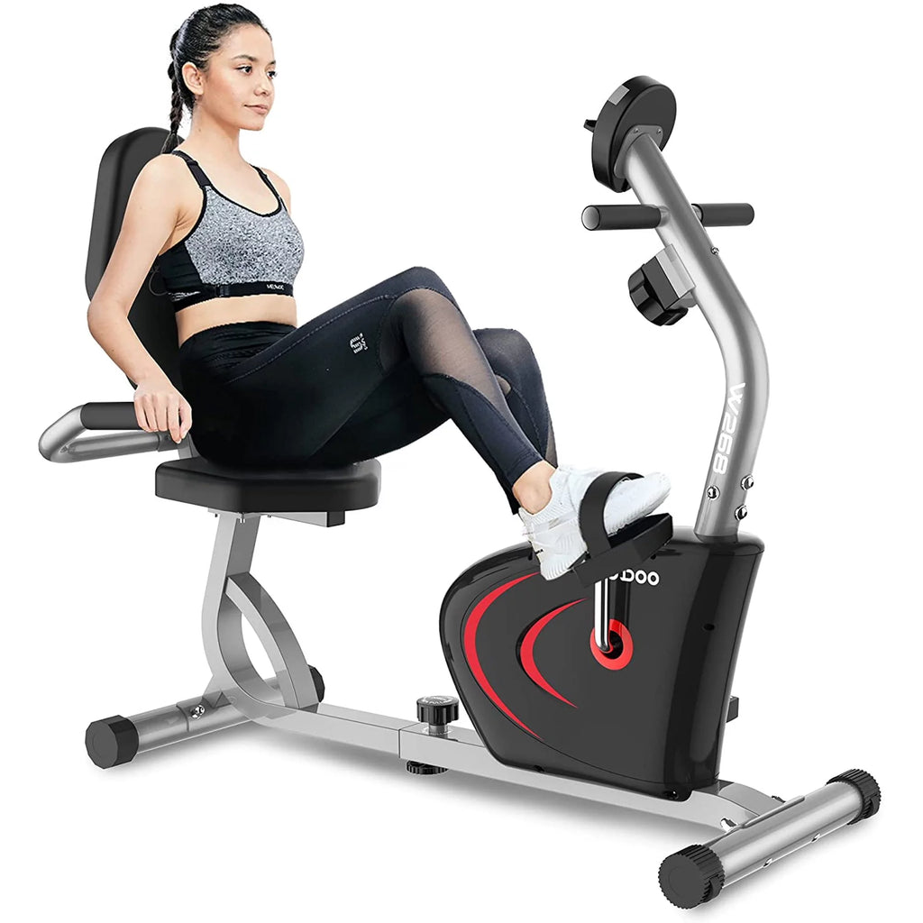 Recumbent Stationary Bike Magnetic Resistance N2078