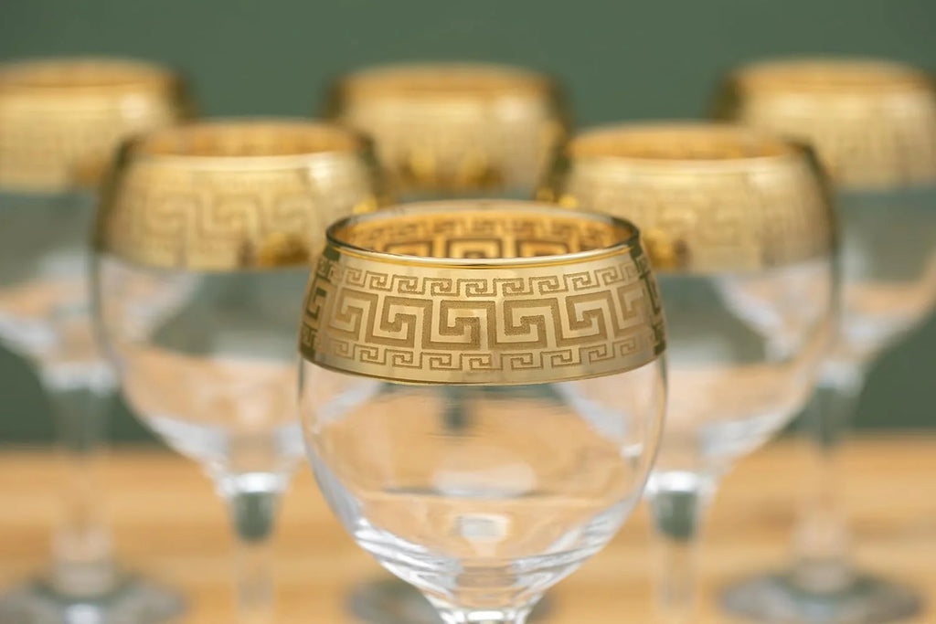 Wine Goblet Glasses 6 Pieces S431131