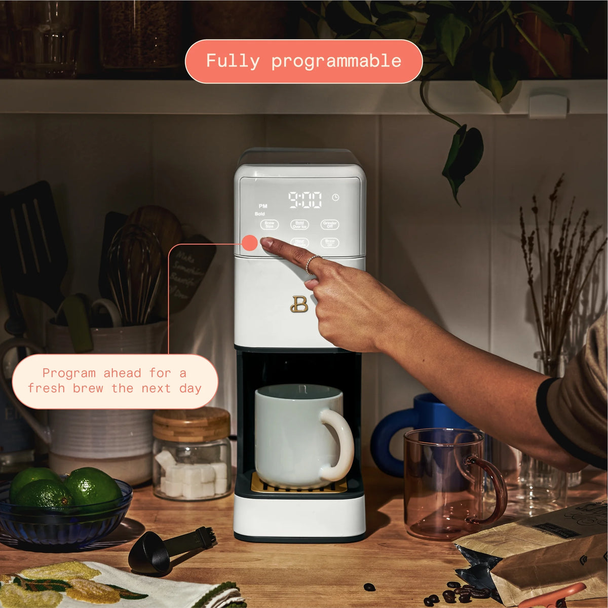 Programmable Single Serve Coffee Maker B869