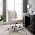 Sherpa Upholstered Swivel Office Chair G96980
