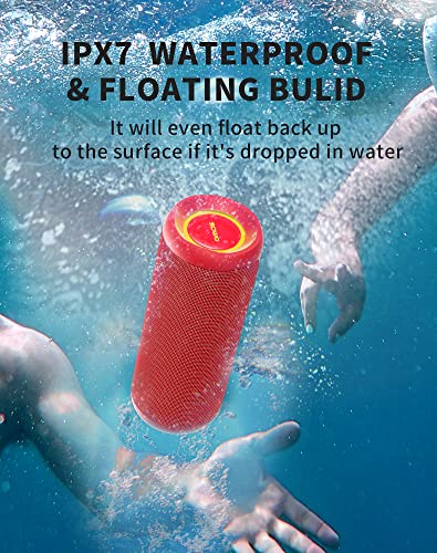 Black IPX7 Waterproof 25W Portable Bluetooth Speaker C96455