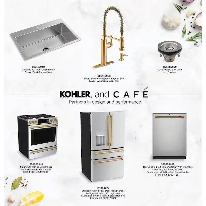 Counter Depth Stainless Steel French Door Refrigerator X685