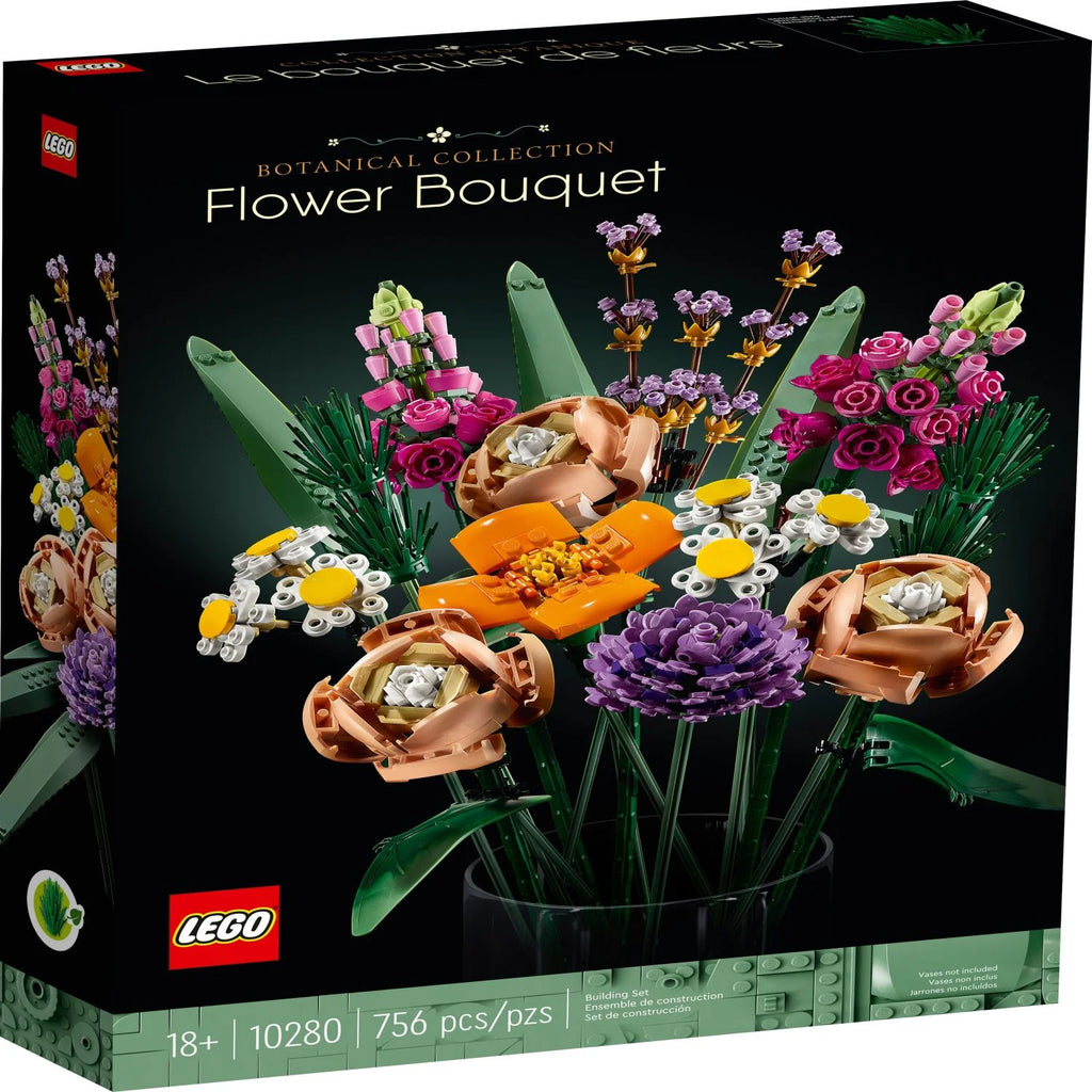 Artificial Flower Bouquet Building Set with Roses R629