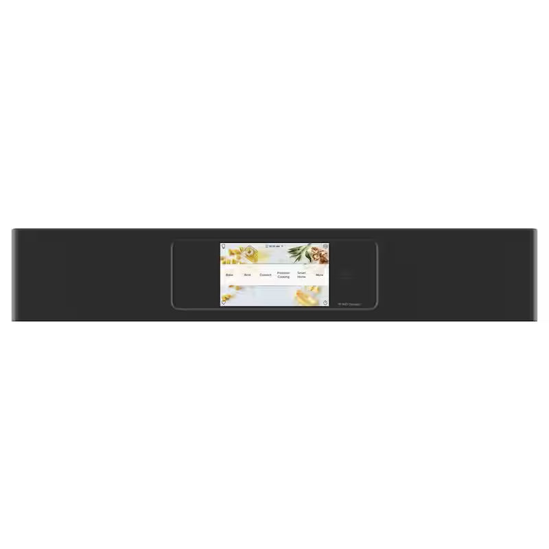 30 in. Smart Single Electric French-Door Wall Oven with Convection Self-Cleaning in Matte Black D6654