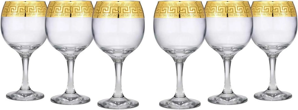 Wine Goblet Glasses 6 Pieces S431131