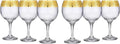 Wine Goblet Glasses 6 Pieces S431131