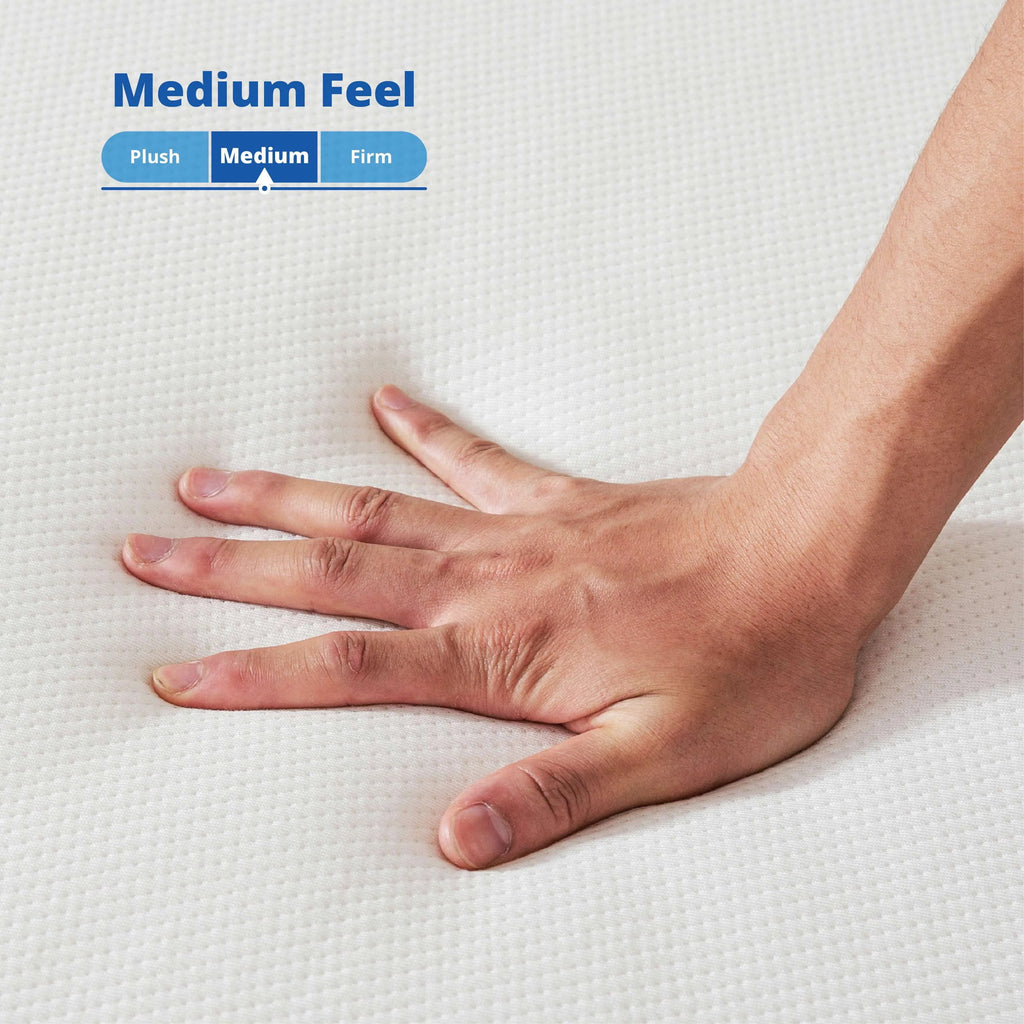 6” Green Tea Infused Memory Foam Mattress, Twin M10800