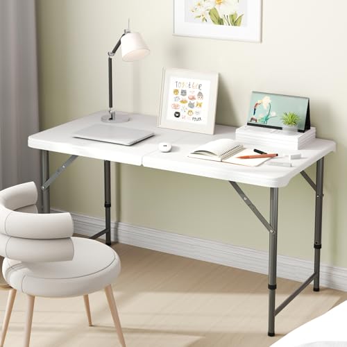 Portable 4 Foot Plastic Folding Table D537580