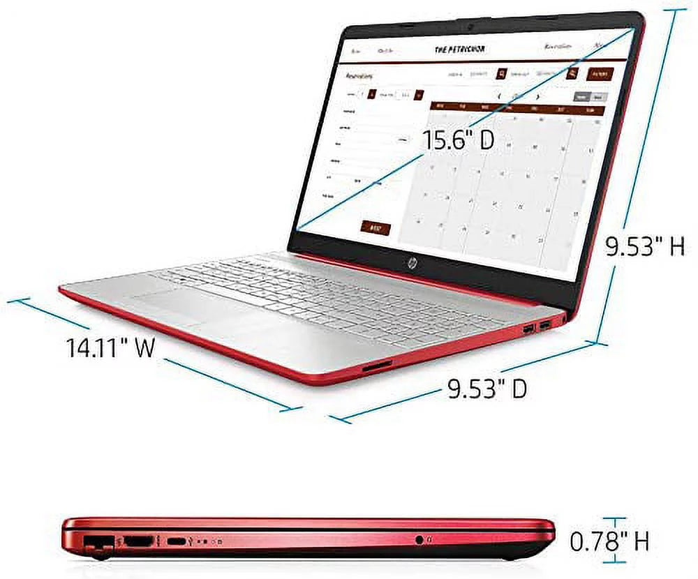 15.6" HD Laptop Intel Pentium Gold 16GB DDR4 256GB SSD Windows 11 Pro Z283