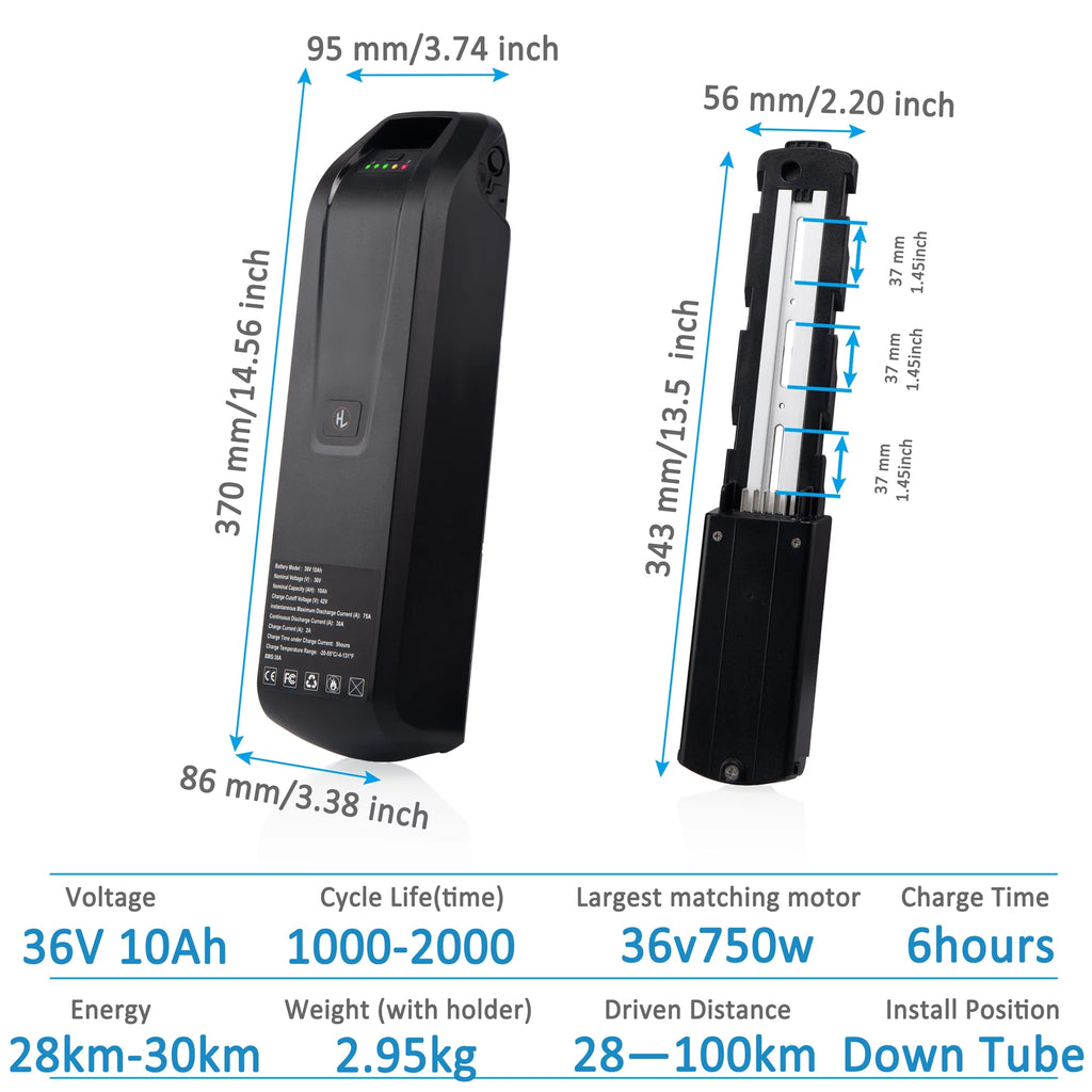 48V 20AH Lithium Ebike Battery X72880