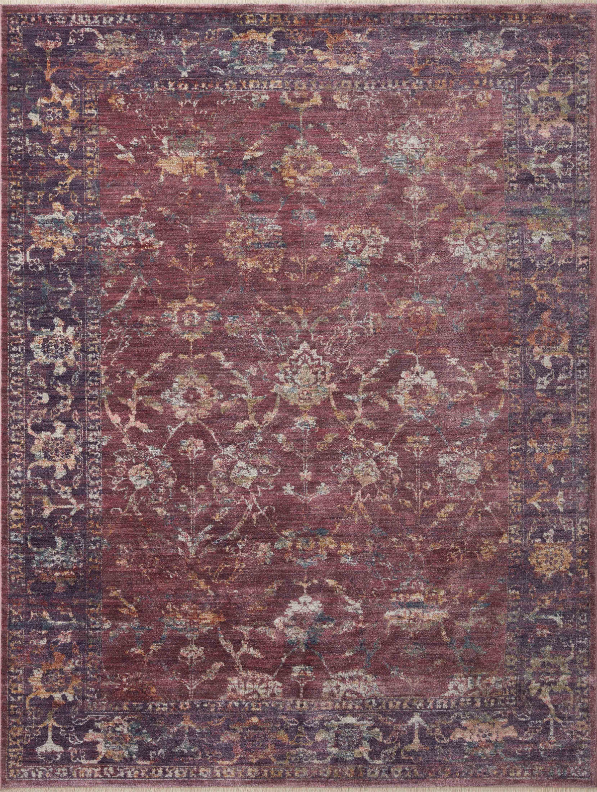 Grape Multi 7'10 x 10' Rug P20898