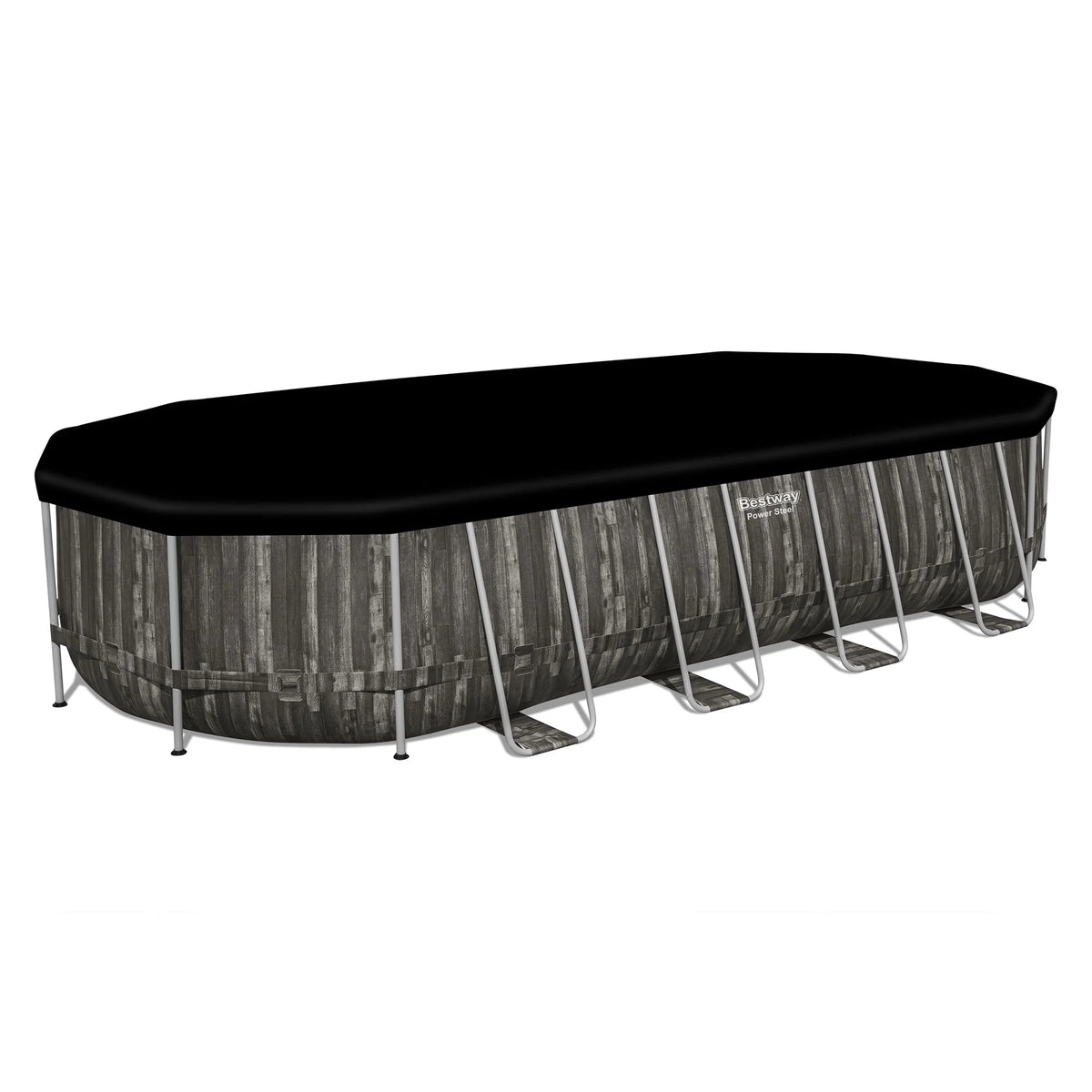 24' x 12' x 52" Oval Above Ground Swimming Pool Set V729365