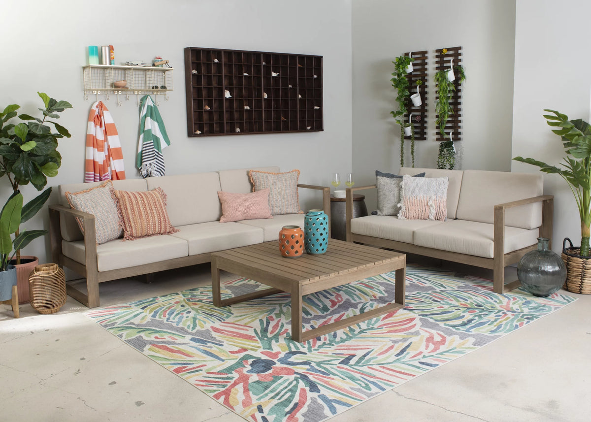 Natural Outdoor Coffee Table L8619