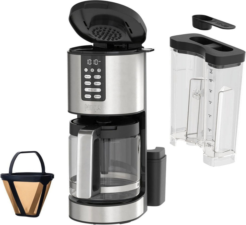 14-Cup Programmable Coffee Maker with Glass Carafe and Permanent Filter Y248311