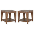 24" Mid-Century Wood End Table Set of 2 S779062