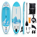 Inflatable Stand Up Paddle Board with Paddle Pump and Backpack I238871