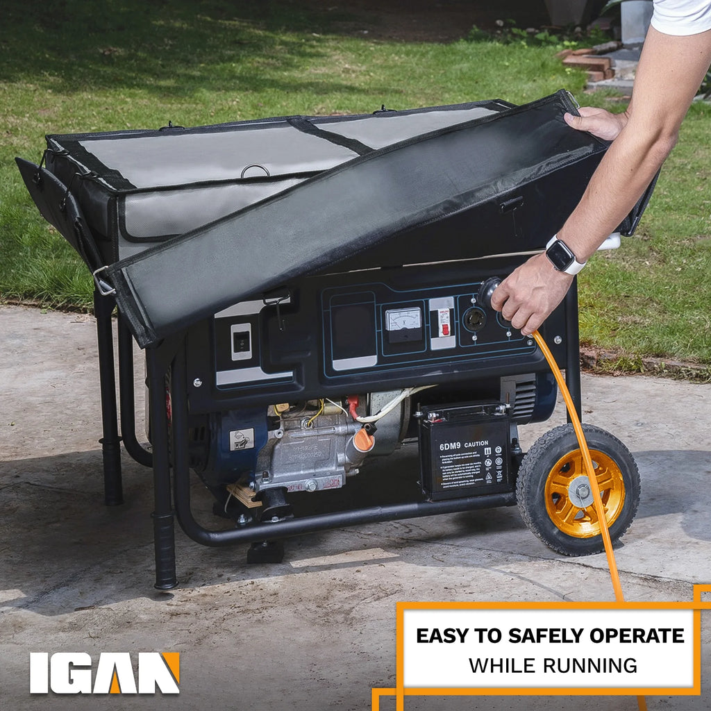 Waterproof Portable Generator Cover Black Y10284