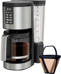 14-Cup Programmable Coffee Maker with Glass Carafe and Permanent Filter Y248311
