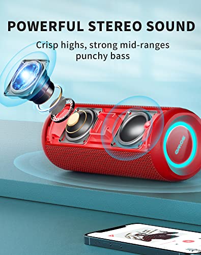 Black IPX7 Waterproof 25W Portable Bluetooth Speaker C96455