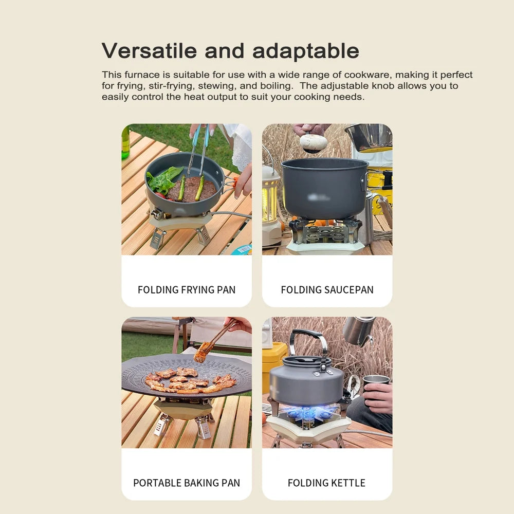 Foldable Portable Metal Camping Stove A973365