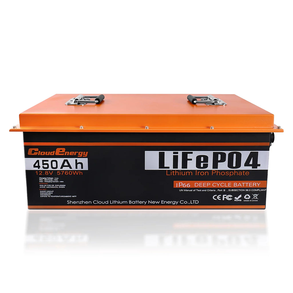12V 150Ah LiFePO4 Deep Cycle Battery with 100A BMS H217185