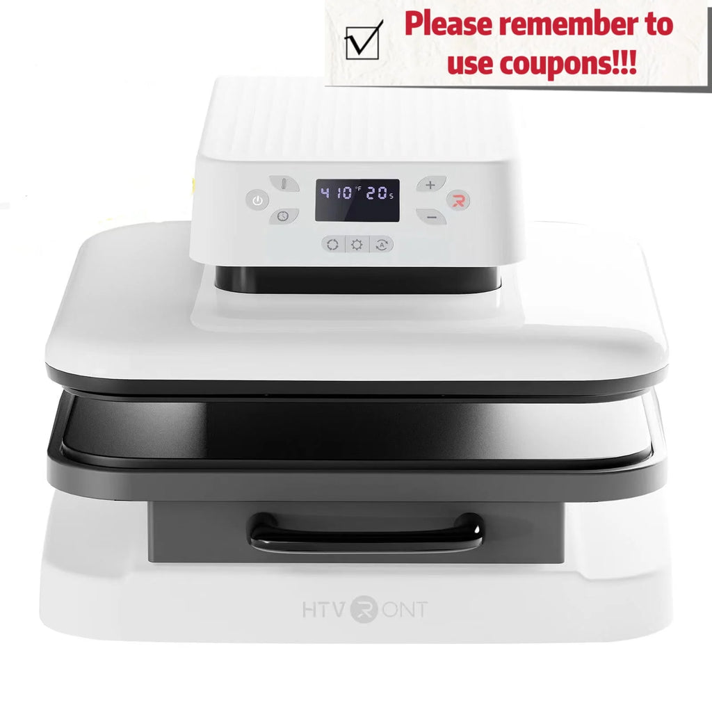 1500W 15x15 White Auto Heat Press Machine Y417267