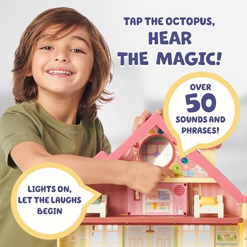 10” Toddler House Playset with 10 Play Pieces B80413
