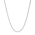 Sterling Silver 1.5mm Franco Chain Necklace H460