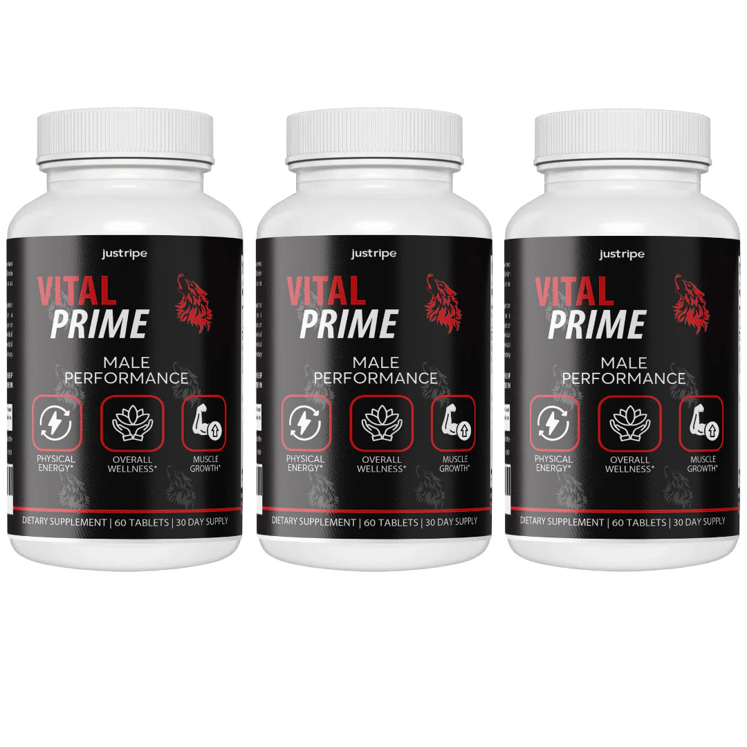 Energy Vitality Stamina Supplement 3 Bottles R30057