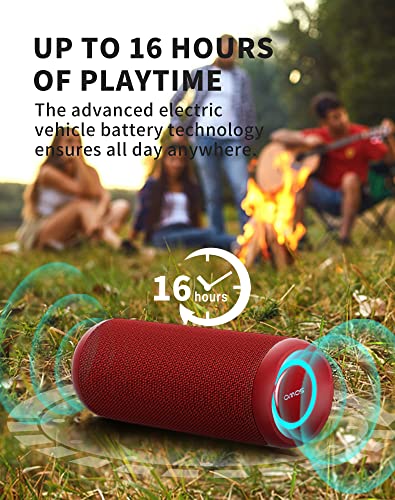 Black IPX7 Waterproof 25W Portable Bluetooth Speaker C96455